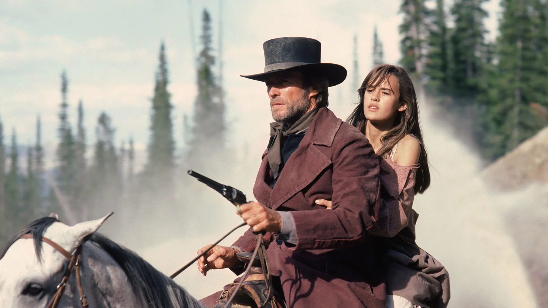 Боевик дикий запад. Pale rider, 1985. клинт иствуд дикий запад.