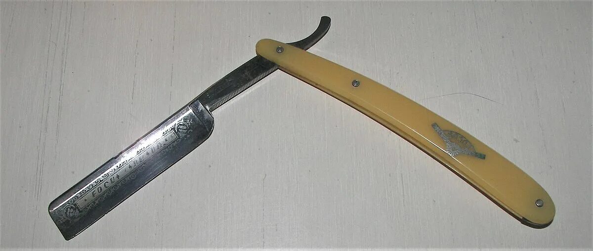 Asp razor. Старинная бритва. ручная бритва ретро. опасная бритва ручной работы. vintage razor.