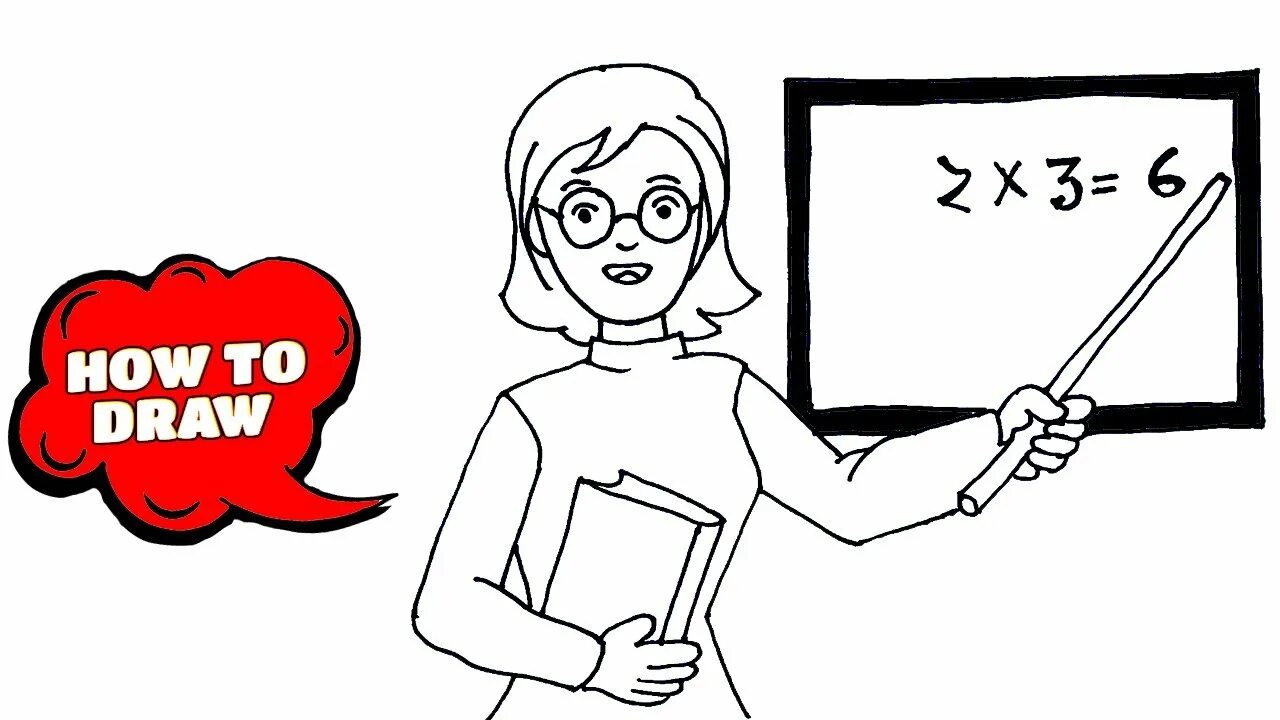 Teach draw. How to draw a teacher. teacher draw. teacher to draw. рисовать учителя сучаницай.