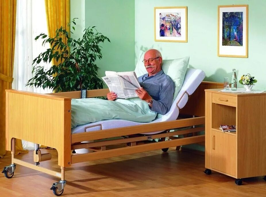 Кровать медицинская с матрасом Burmeier Arminia 2. Медицинская кровать с электроприводом Burmeier. Кровать медицинская функциональная Barry mb2pp. Кровать для пожилых людей.
