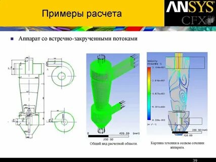Расчет аппарата