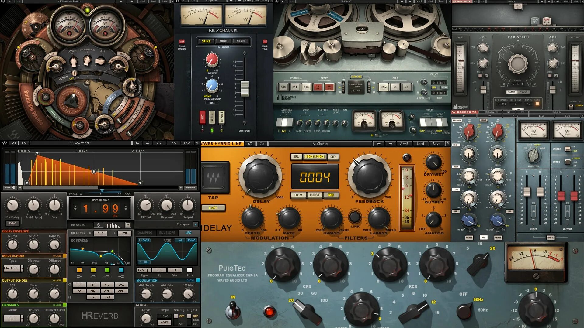 Waves 10 VST. Компрессоры Waves VST. Waves - complete v12. Waves 14 VST.