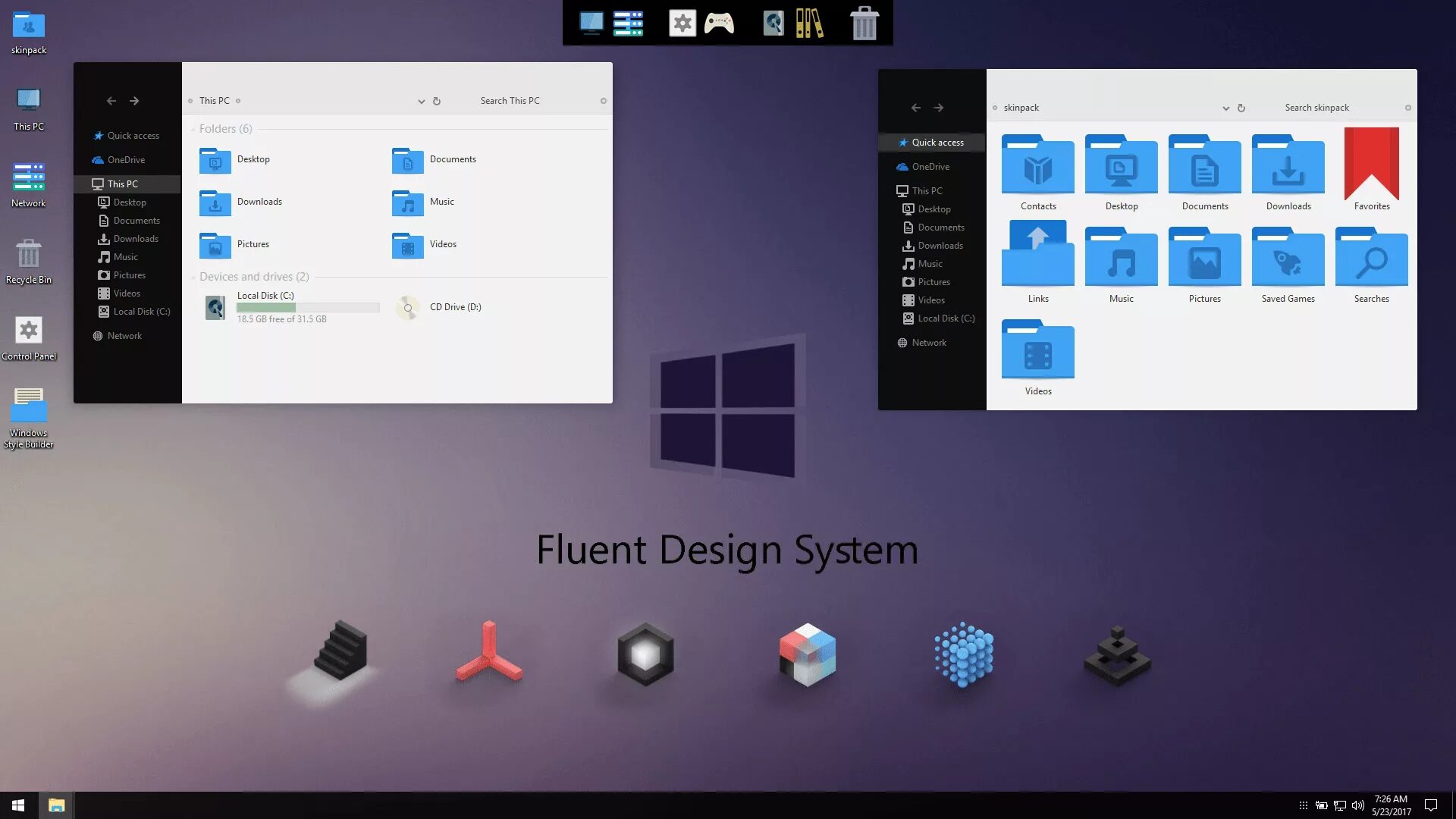 Windows ui. Fluent Design Windows. Fluent Design Windows 10. Дизайн интерфейса Windows. Fluent Design Интерфейс.