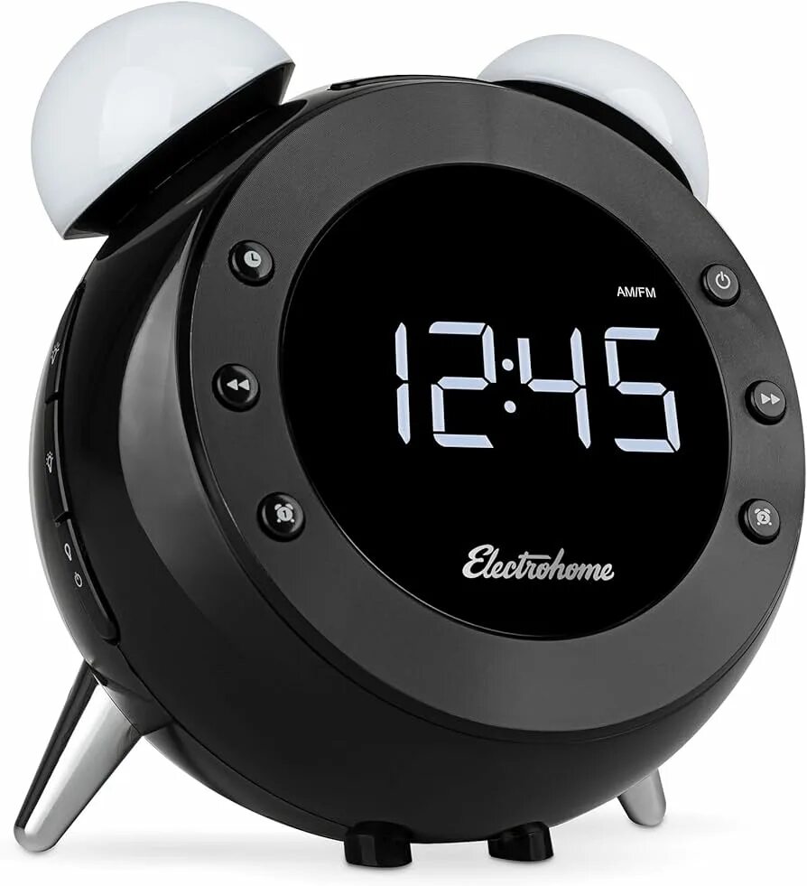 Alarm clock. Часы-радиобудильник digital alarm clock. будильник аларм клок. круглый электронный будильник. настольные часы электронные.