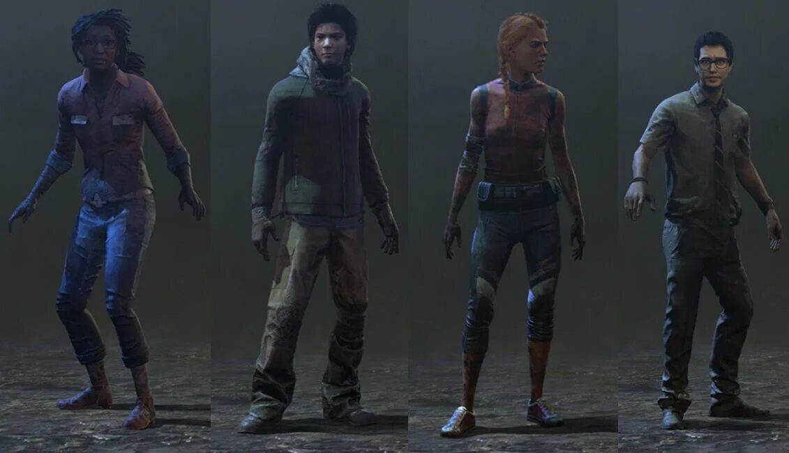 Dbd survivors. Джейк парк и Клодетт Морель.