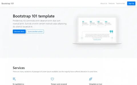 Bootstrap text