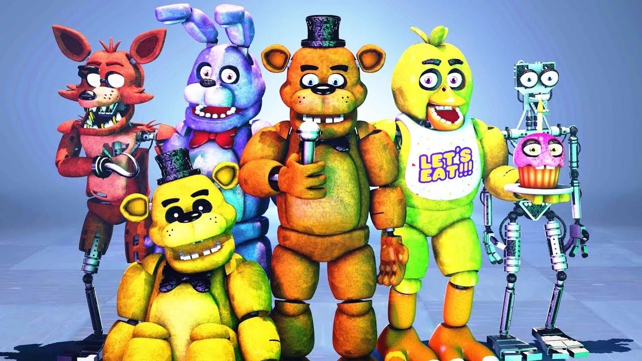 Все аниматроники из фнаф 1. АНИМАТРОНИКИ ФНАФ 1. FNAF 1 АНИМАТРОНИКИ. ФНАФ 1 все АНИМАТРОНИКИ. Обычные АНИМАТРОНИКИ.