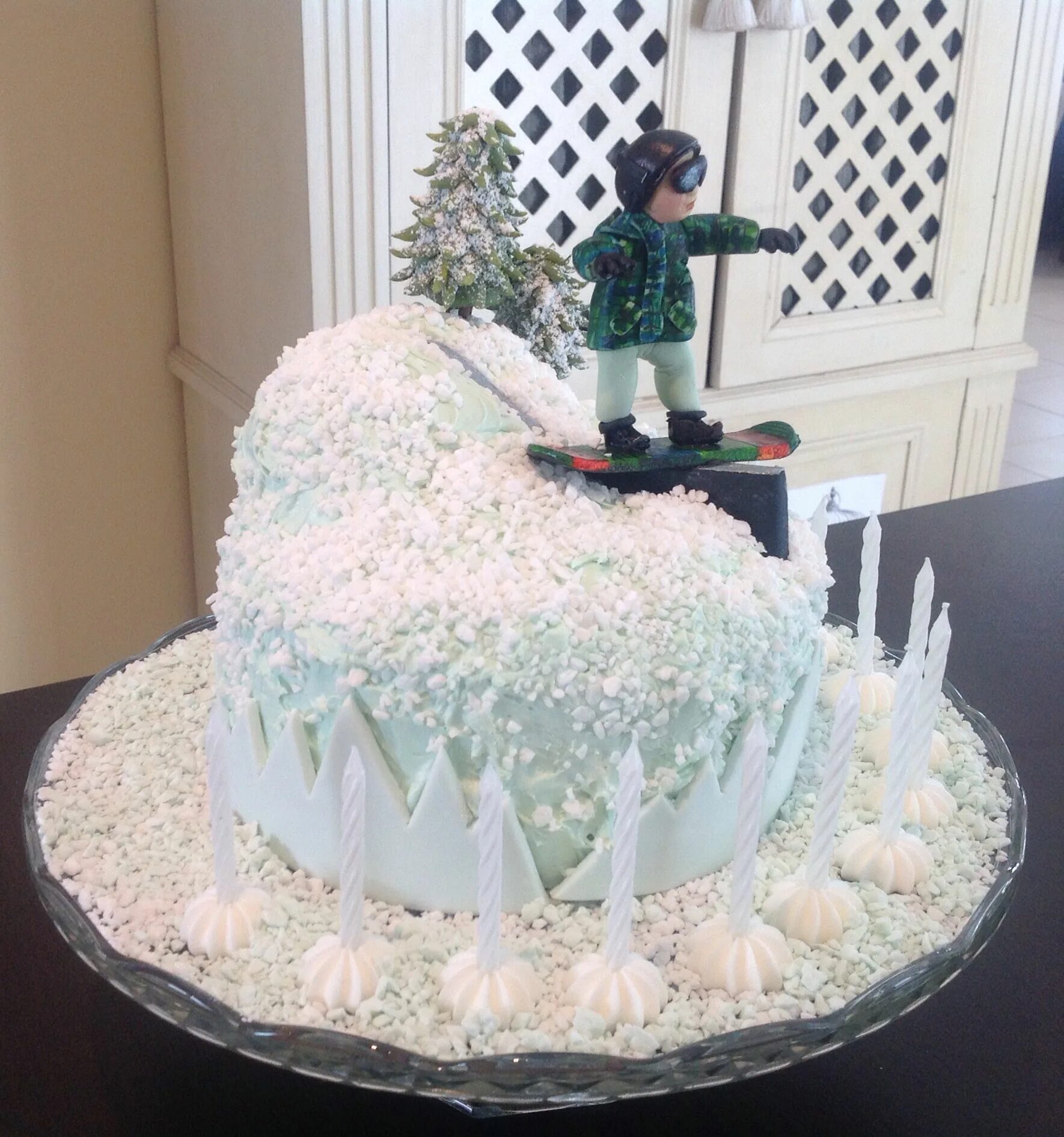 Snow cake
