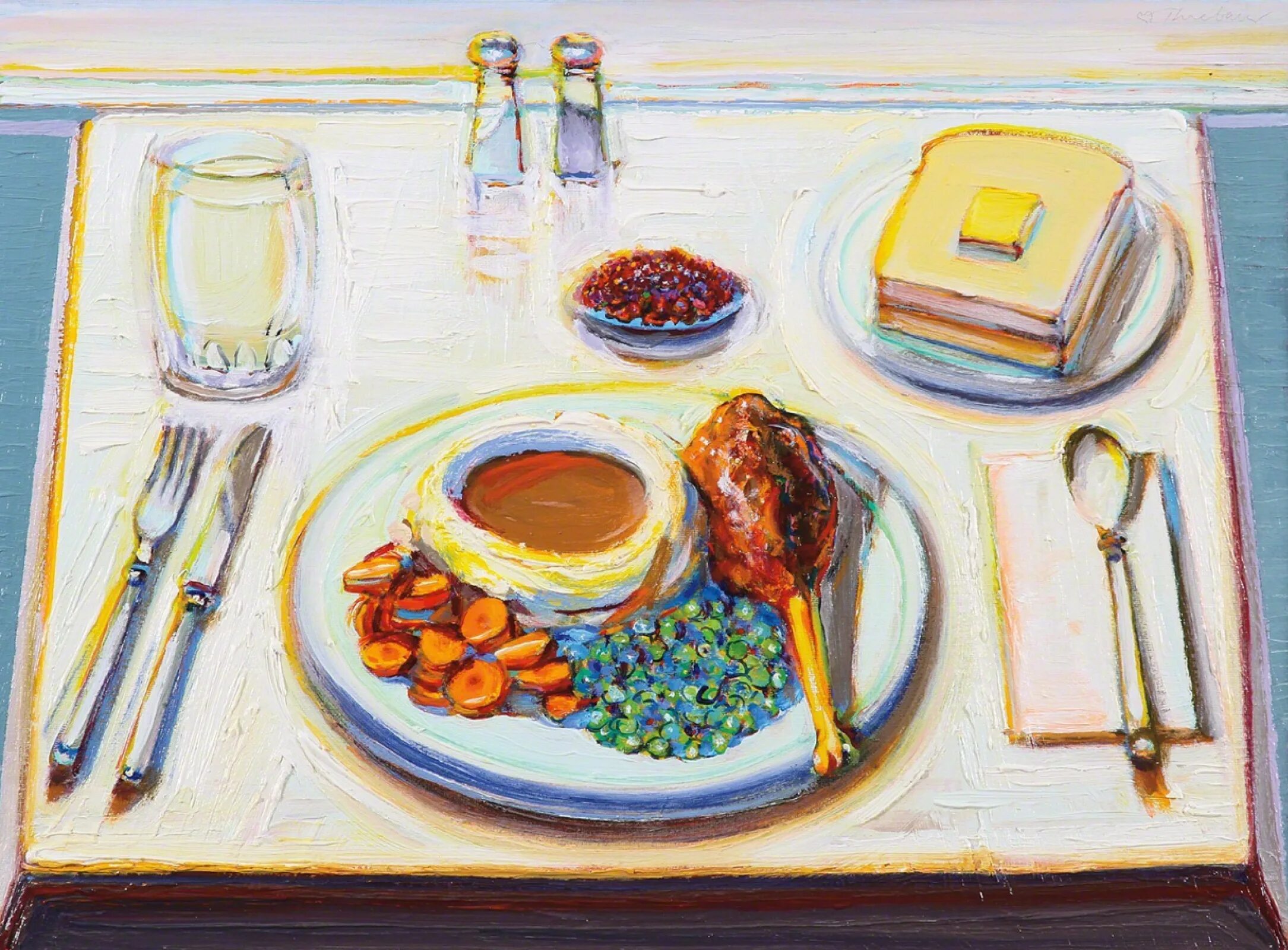 После обеда картина. Уэйн Тибо картины. Уэйн Тибо торты. Wayne Thiebaud картины. Картина Уэйна Тибо торты.