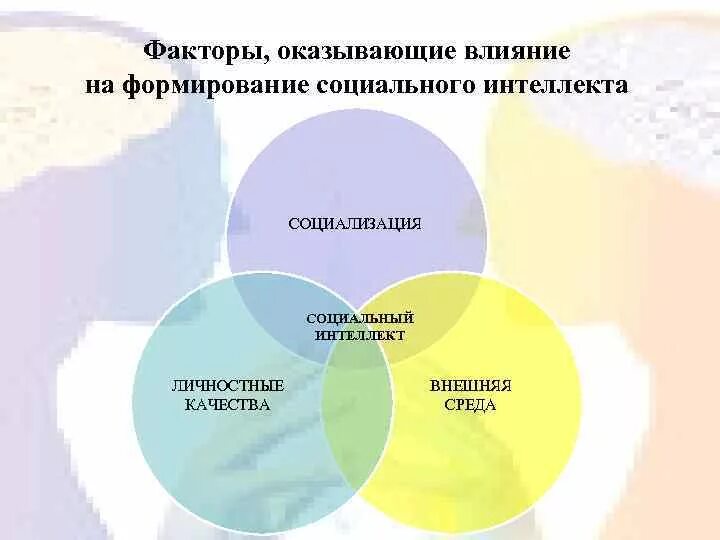 На социализацию личности оказывает влияние