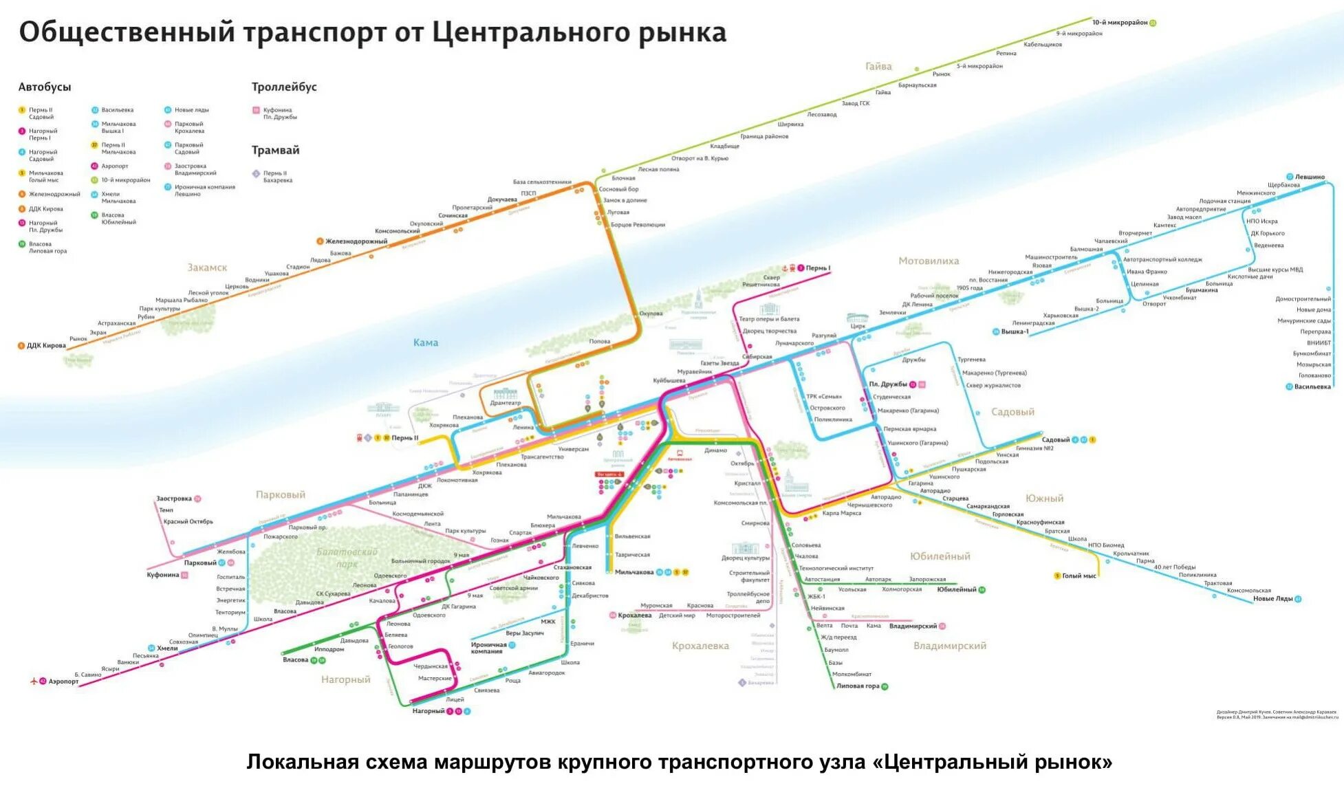 Автобус городской карты