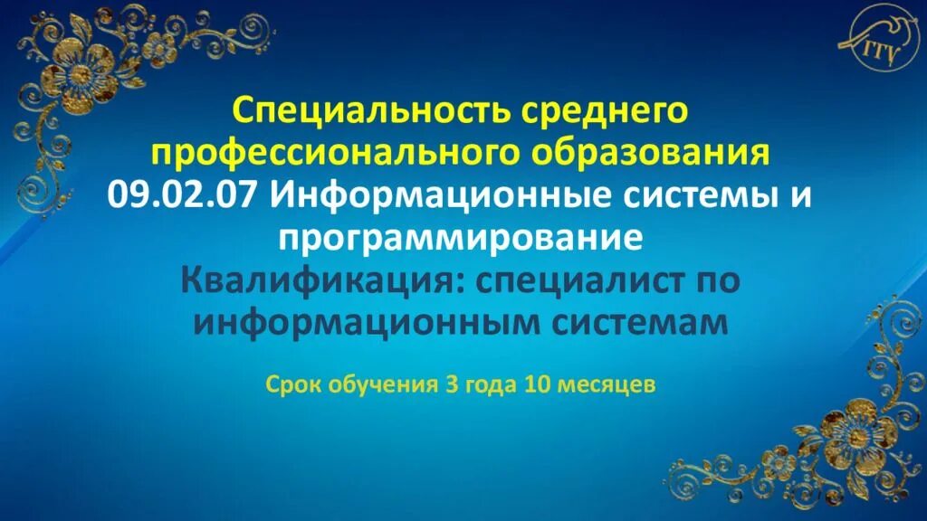 09.02 07 информационные системы
