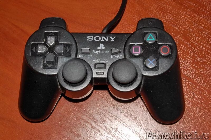 Джойстик сони 2. Sony ps2 Gamepad. Геймпад Sony ps2. Sony PLAYSTATION 2 джойстик. Sony Dualshock 2.