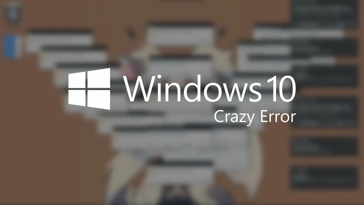 Crazy error v2. Windows 10 crazy error. windows crazy error. windows 10 рабочий стол crazy error. crazy error download.
