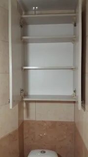Шкаф подвесной в туалет