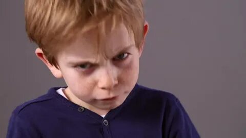 Angry boy