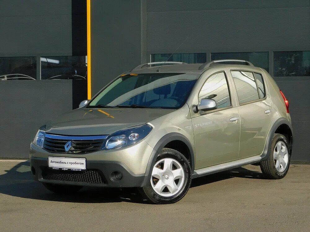 Отличия обычного Sandero от Stepway - Renault Sandero Stepway (1G), 1,6 л, 2011 