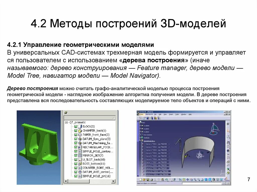 Ошибка построения модели. Способы построения моделей. Основные методы трехмерного моделирования. Технология построения моделей. Методика построения макета.