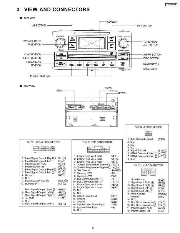 Магнитола Toyota w58814. Распиновка магнитолы Corolla 120. Распиновка магнитолы Панасоник cq101. Распиновка штатной магнитолы Королла 120. Распиновка штатной магнитолы тойота