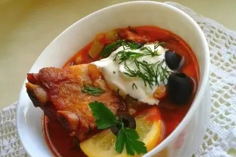 Солянка копченая