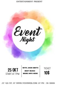 Colorful event