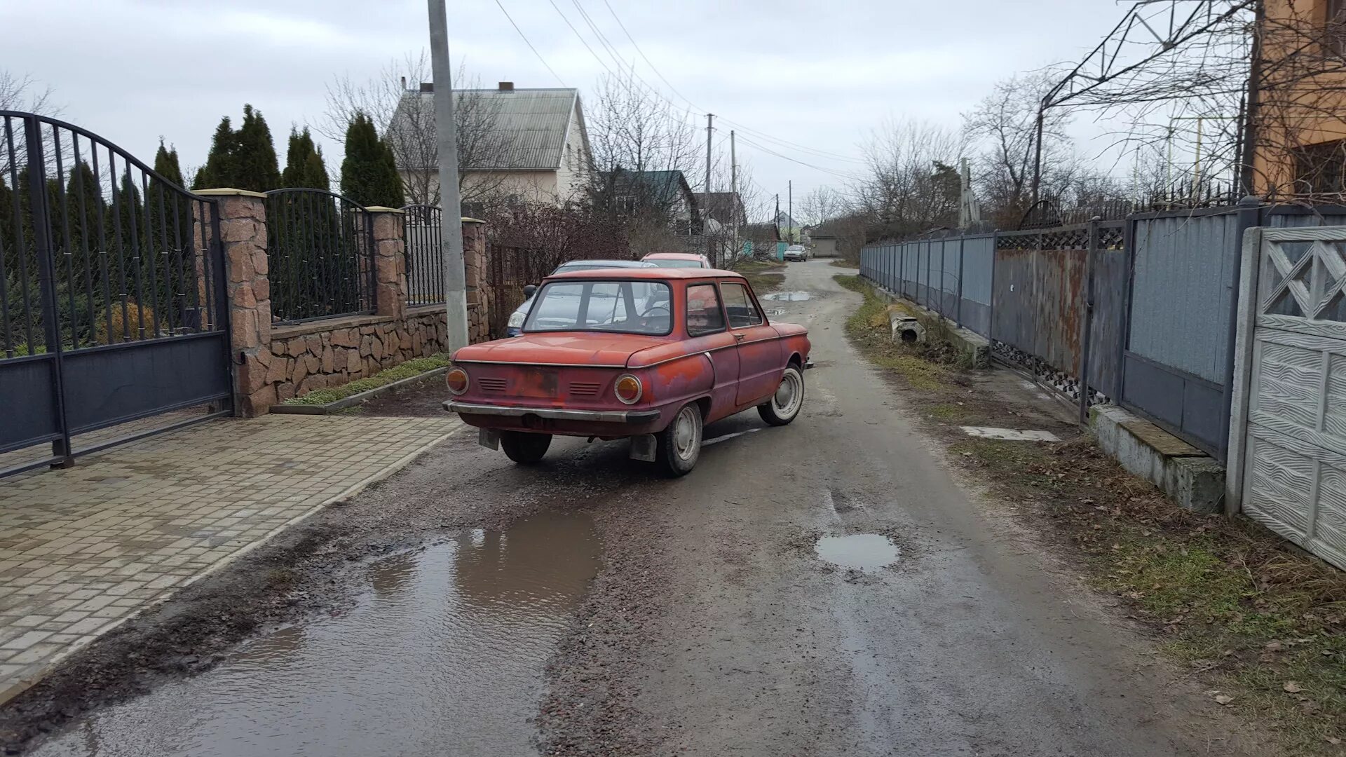 Разборка заз. Разобранный заз.