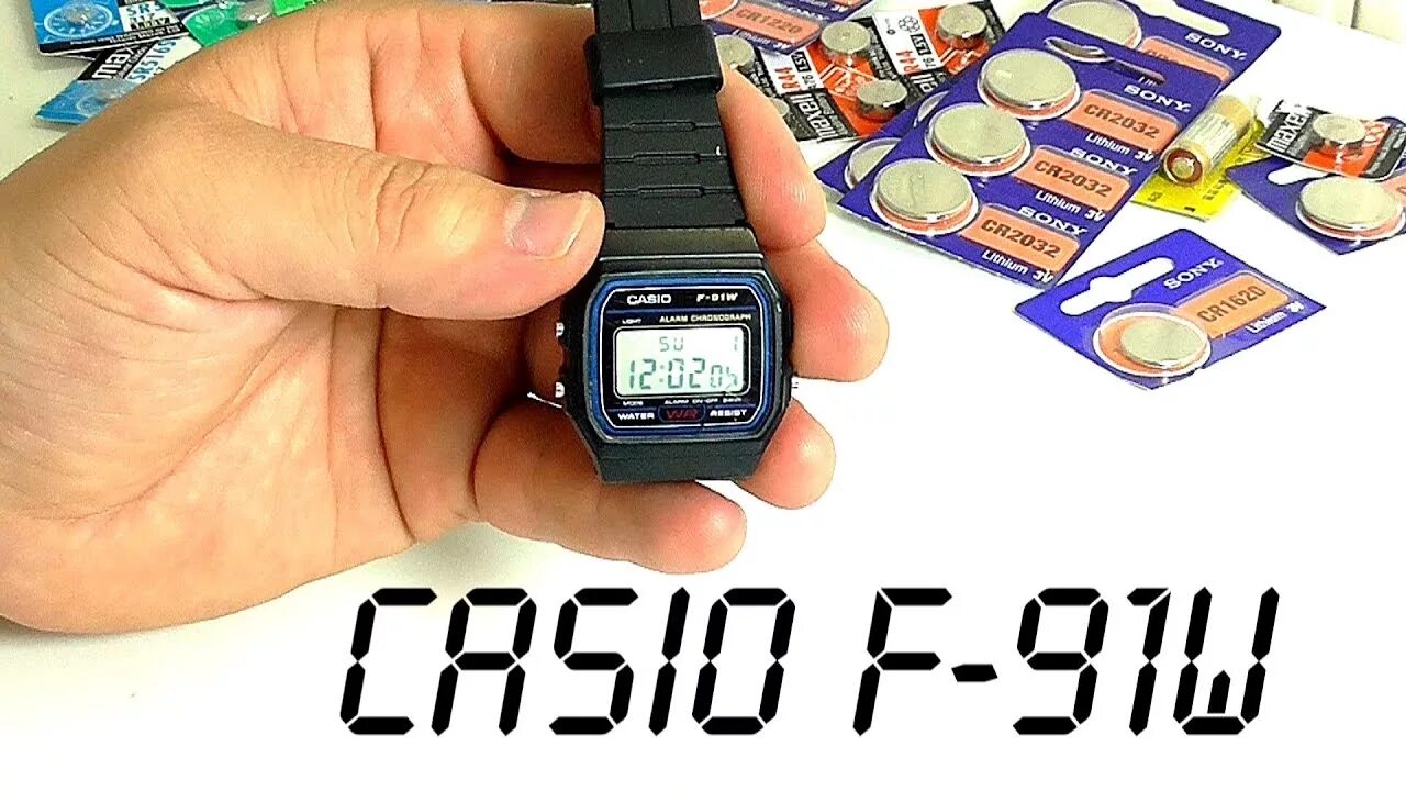 Casio SGW-400H Pro Trek battery change - YouTube