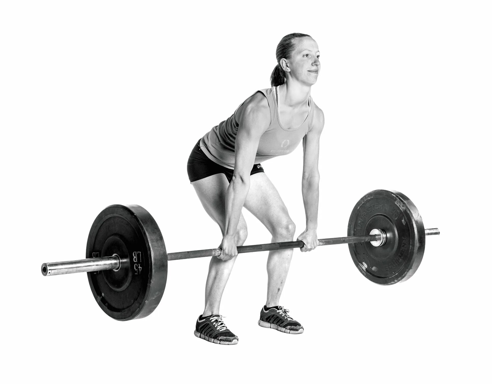 Тяга штанги девушки. Становая тяга тяжелоатлетический стиль. 3. становая тяга. тяга на прямых ногах со штангой. наклоны со штангой в руках.