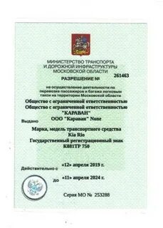 Разрешение на перевозку пассажиров самозанятым как получить
