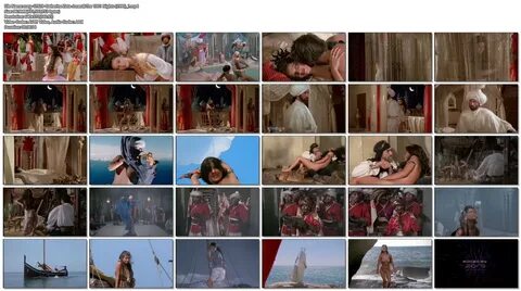 Catherine Zeta-Jones nude topless and butt in her debut movie - The 1001 Ni...