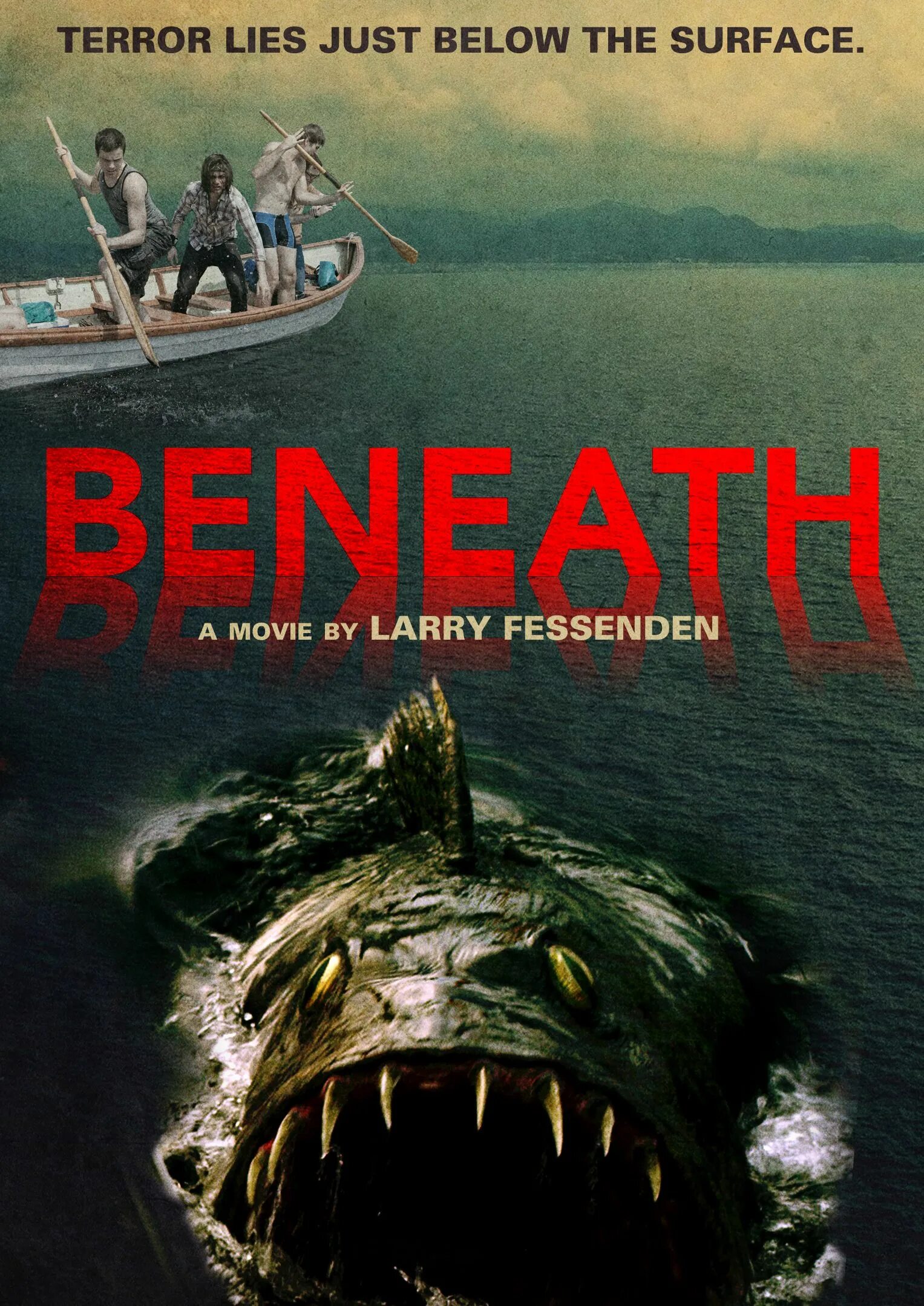 Below the surface. Below the surface