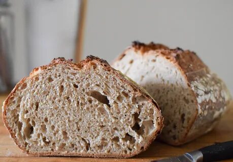 Цельнозерновой хлеб без закваски