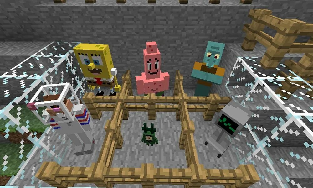 Spongebob minecraft