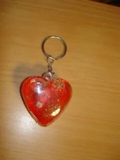 Брелок сердечко из 90 х