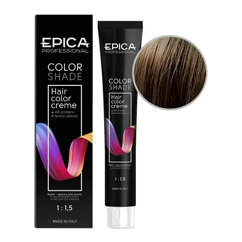 12.21 Эпика профессионал. Epica professional крем-краска Color Shade. Краска Epica 12.21. Epica professional краска 7.7.