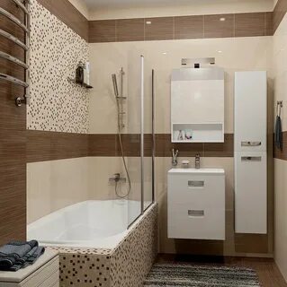 Плитка для ванной маленьких размеров