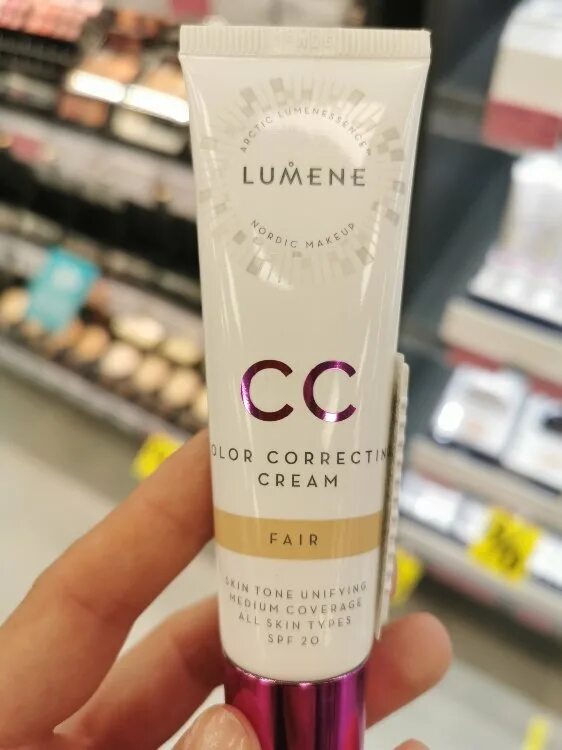 Люмене сс крем. Тоналка Lumene cc. Lumene cc крем Fair. Тоналка люмене СС. Lumene cc Color Correcting Cream.