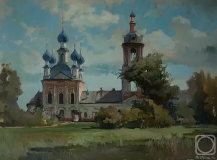 Церковь масло картины