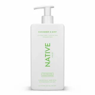 Native Volumizing Conditioner, Cucumber & Mint, Sulfate & Paraben F...