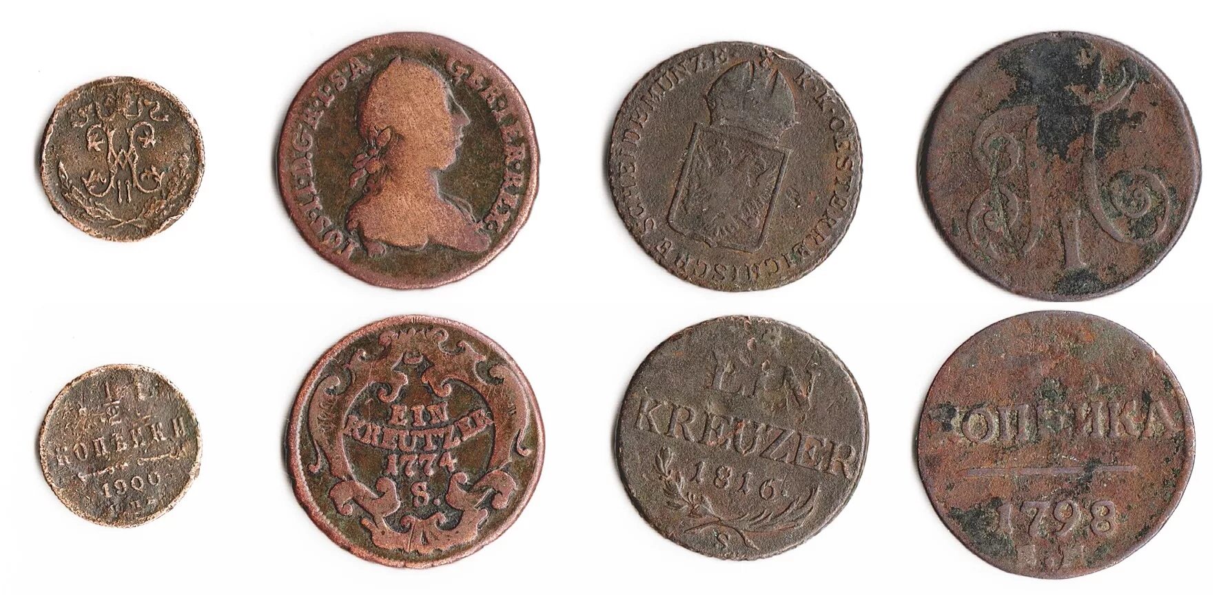 Старинные монеты. Старинные русские монеты. Старинные мелкие монеты. Старинные российские монеты.
