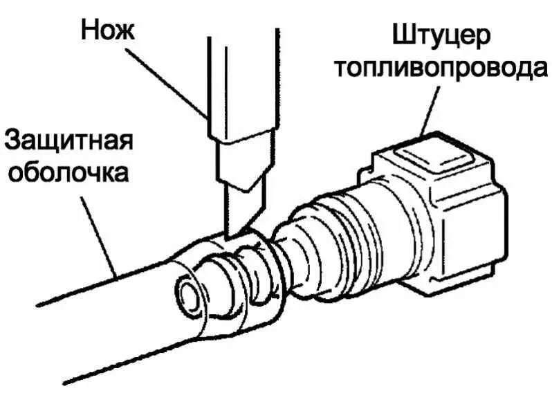 Соединения топливных трубок. Схема быстросъёмного соединения топливной магистрали. Схема быстросъёмного соединения топливного фильтра. Коннектор топливной трубки Королла. Штуцер для топливного шланга.