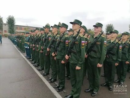 Присяга в казанском танковом училище