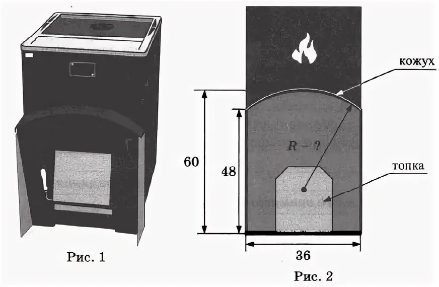 Дровяная печь огэ 2021. Вариант 1 печка. Радиус закругления арки дровяной печи огэ формула. Печки огэ математика 2023. Печь снабжена кожухом вокруг дверцы топки верхняя часть кожуха.
