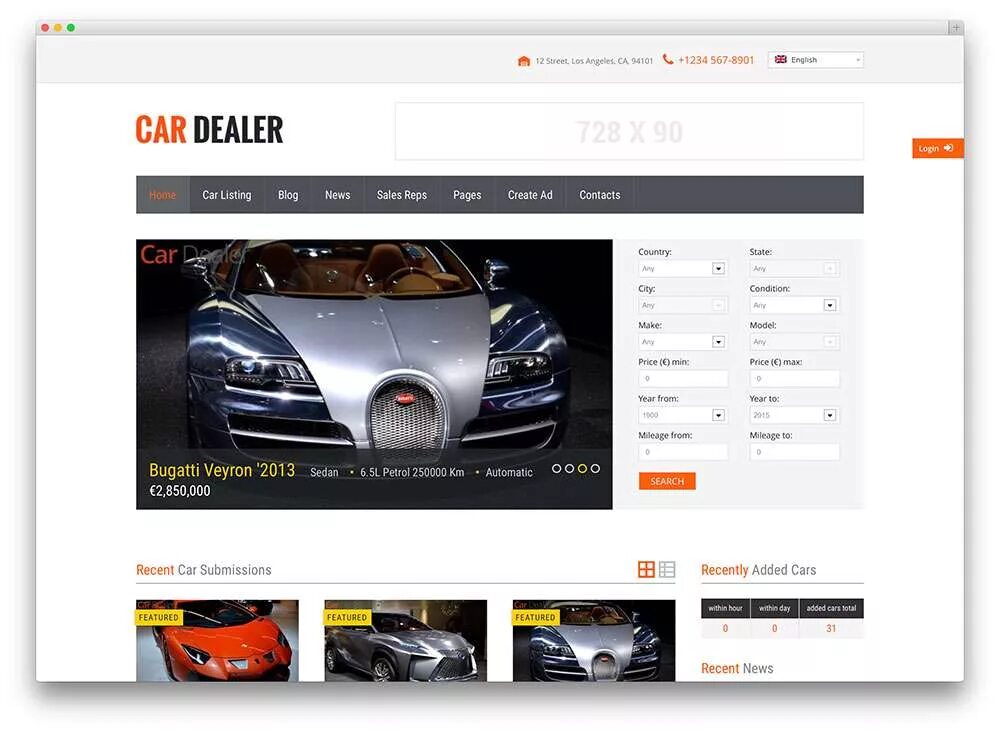 Auto site