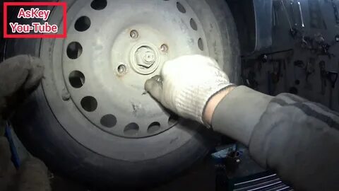 Как снять прикипевшую ступицу