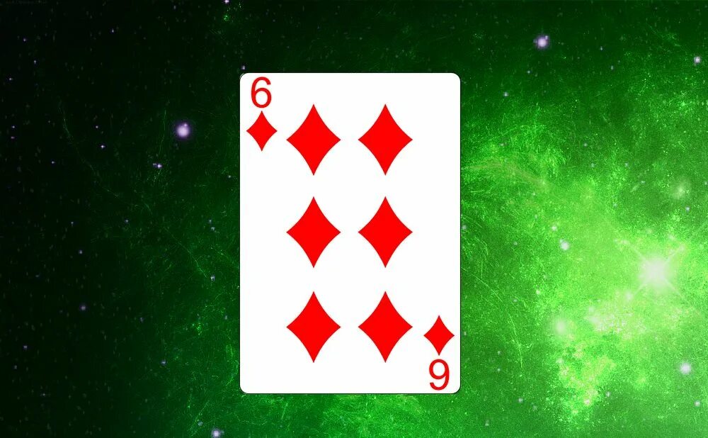 6 бубей