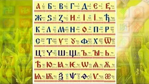 Древлесловенская буквица