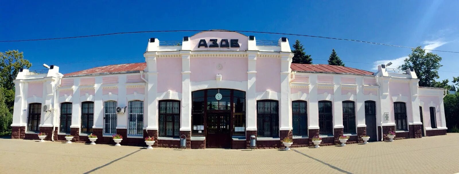 Железнодорожный вокзал Азов, railway station, Azov, Privokzalnaya ulitsa, 9В - Y