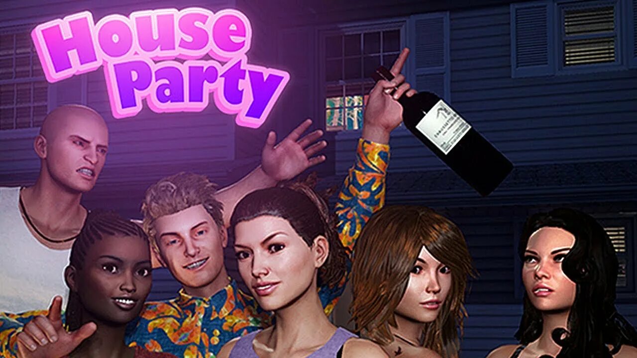 House Party Эми. House Party игра. House Party игра на ПК. House Party скрины. House party сцены