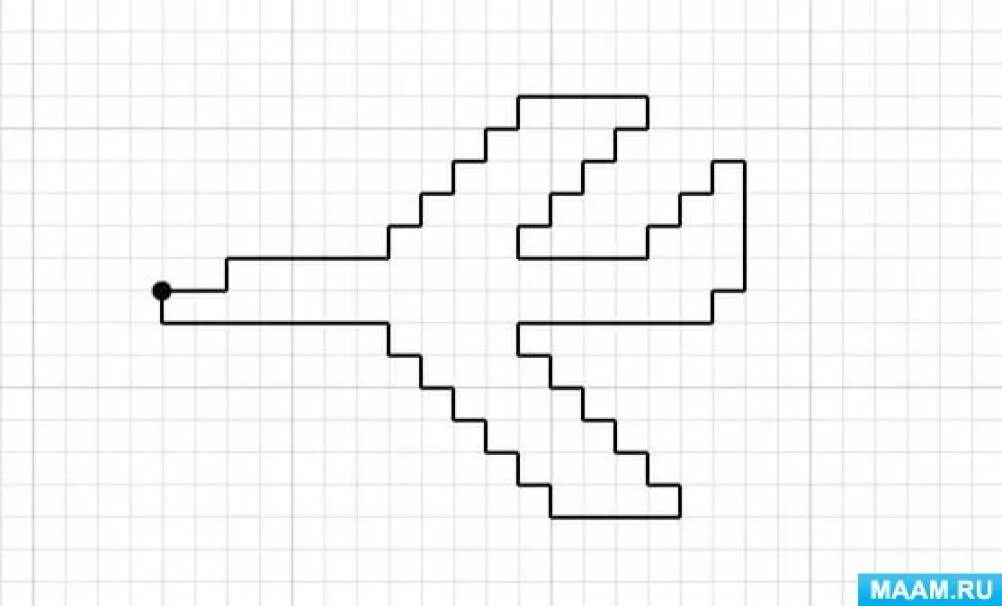 07.10 23. Рисование по клеточкам для детей. Графические диктанты. Графические диктанты для мальчиков. Графический диктант самолет.